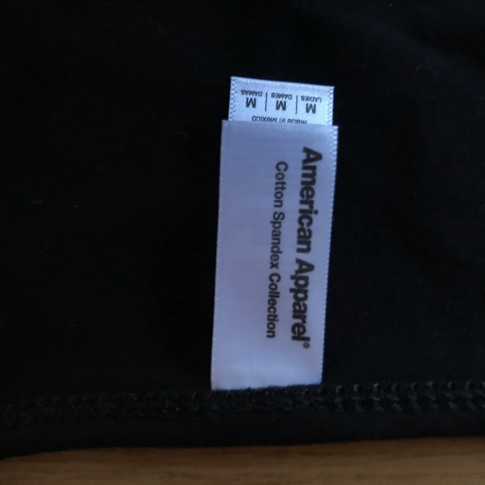 SR American Apparel long sleeve bodycross bodysuit - Picture 3 of 5